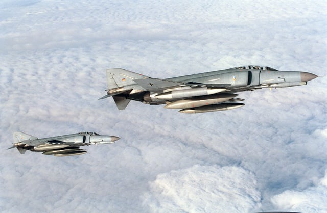 F-4Fs of the German Air Force, 21 January 1998