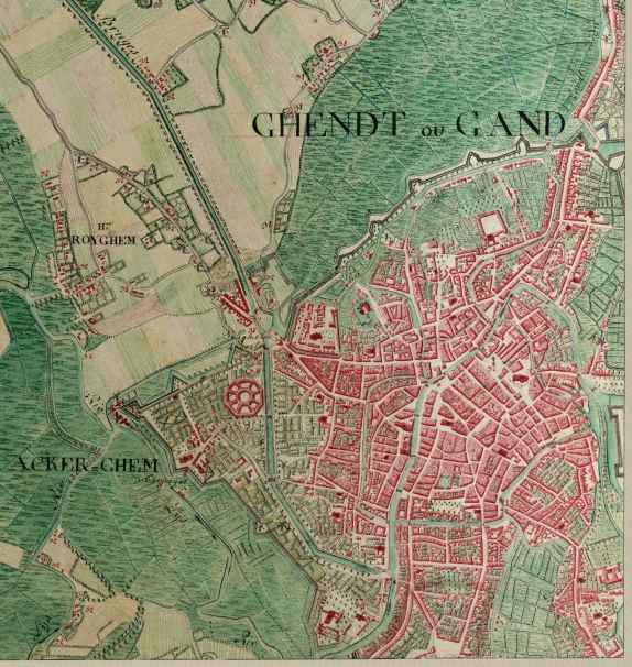 Ghent in 1775