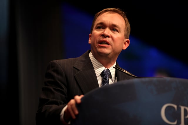 Mulvaney speaking at the 2012 Conservative Political Action Conference (CPAC) in Washington, D.C.