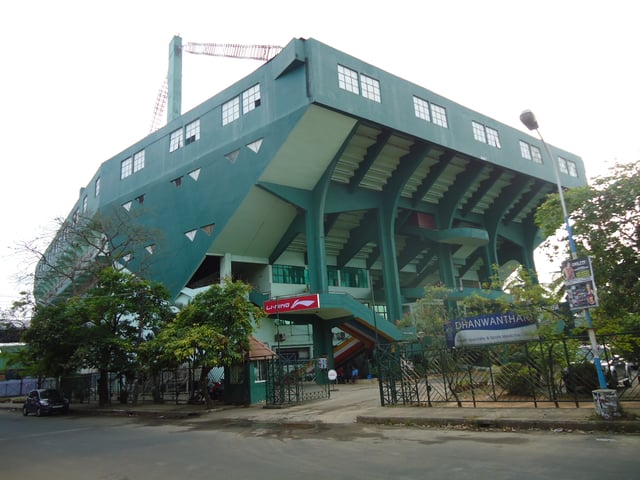 The Regional Sports Centre at Kadavanthra houses the Mahesh Bhupathi Tennis Academy