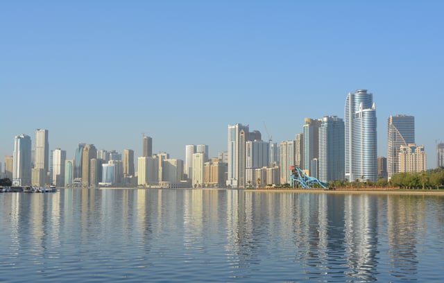 Sharjah city skyline