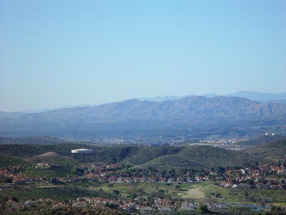 Simi Valley Scenic, 2007, with the Topatopa Mountains in background.