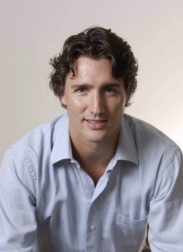 2008 Trudeau promotional portrait by Jean-Marc Carisse