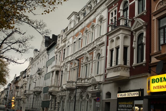 Another example of Aachen early 20th-century Gründerzeit houses