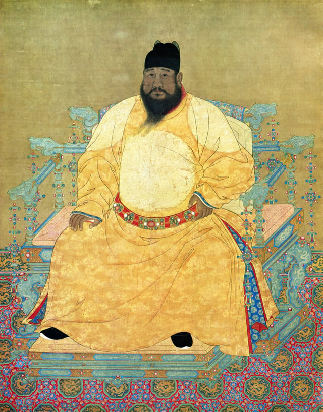 The Xuande Emperor (r. 1425–35); he stated in 1428 that his populace was dwindling due to palace construction and military adventures. But the population was rising under him, a fact noted by Zhou Chen – governor of South Zhili – in his 1432 report to the throne about widespread itinerant commerce.