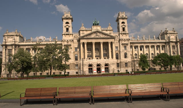 The original and the future seat of The Curia, the highest court in Hungary
