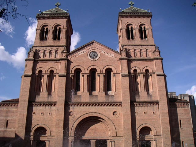 Metropolitan Cathedral of Medellín.
