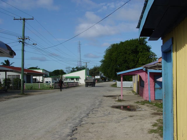 Downtown Pangai, Lifuka Island