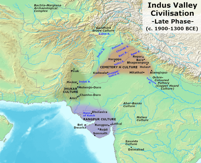 Late Harappan Period, c. 1900–1300 BCE