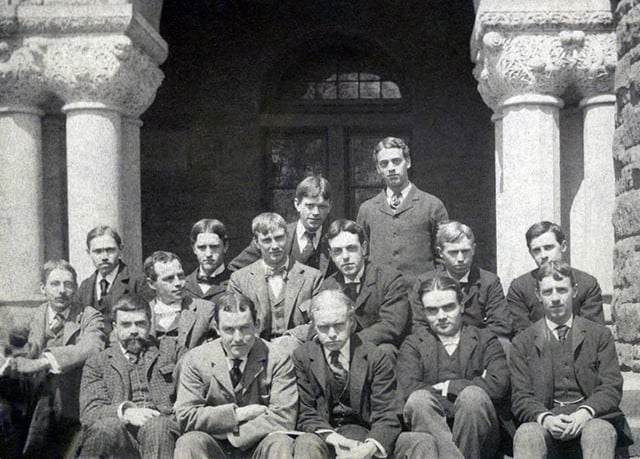 Harvard Law School students circa 1895