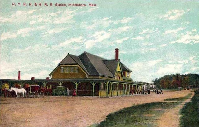 Railroad station c. 1908