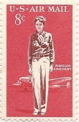 1963 U.S. Postal stamp honoring Earhart