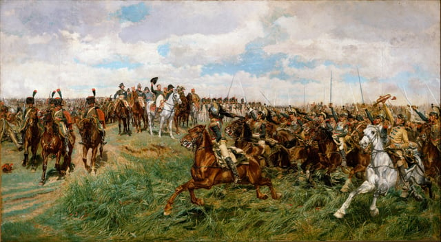 Charge of the French Cuirassiers at Friedland (1807) – by Ernest Meissonier