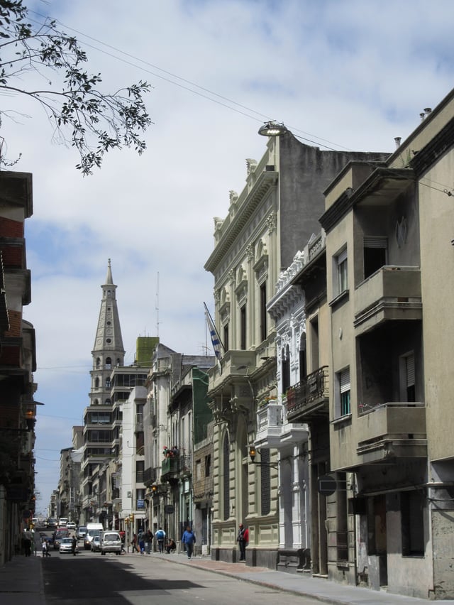 A street in Montevideo's Ciudad Vieja.