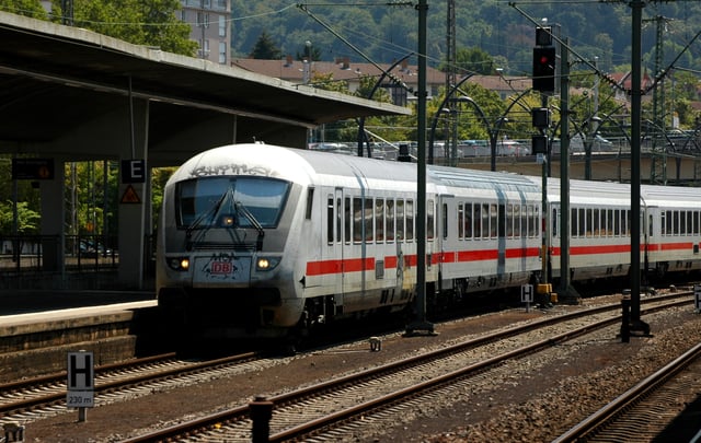 DB train Heidelberg Hauptbahnhof