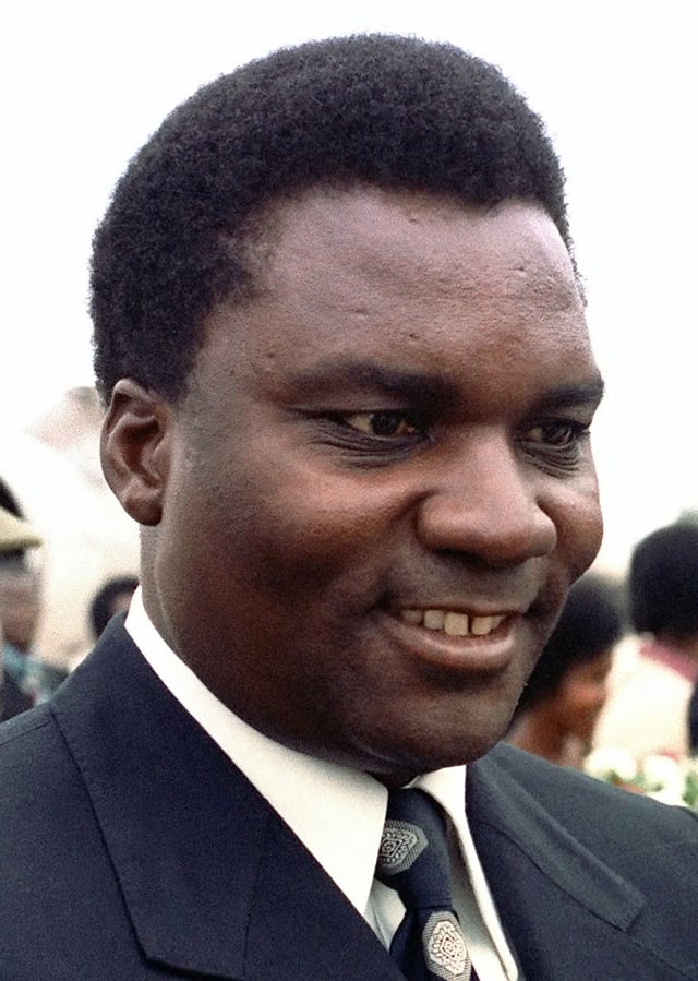 Juvénal Habyarimana, president from 1973 to 1994