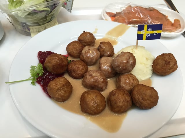IKEA is known for its Swedish meatballs