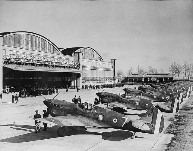 FAFL Free French GC II/5 "LaFayette" receiving ex-USAAF Curtiss P-40 fighters at Casablanca, French Morocco