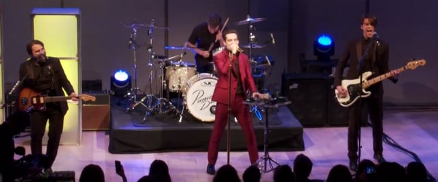 Panic! at the Disco at the Shorty Awards in 2015
