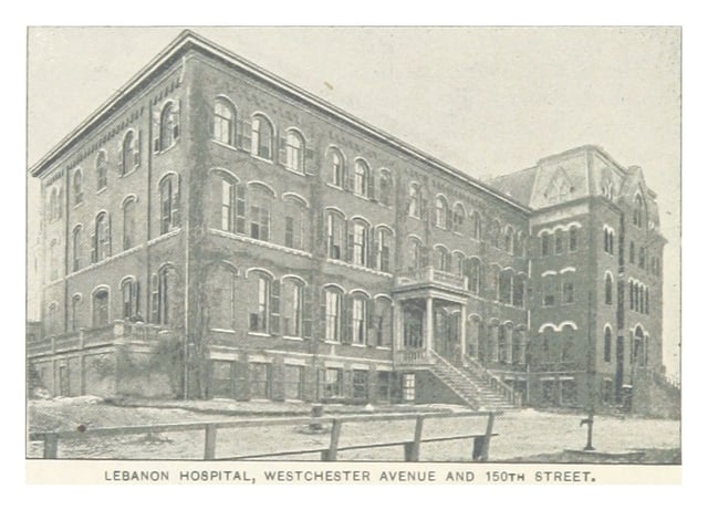 Lebanon Hospital, 1893