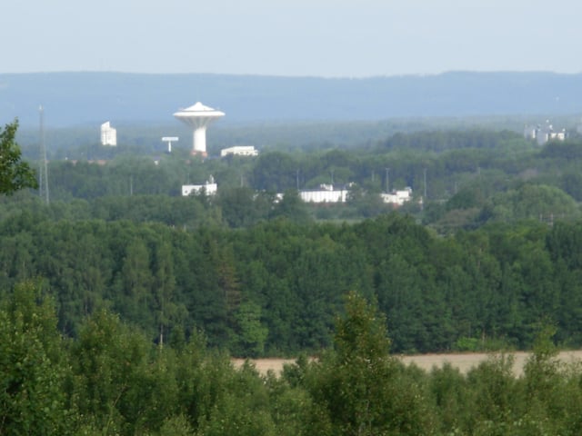 View over the surroundings of Örebro, Närke