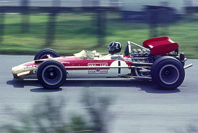 Hill at the 1969 German Grand Prix