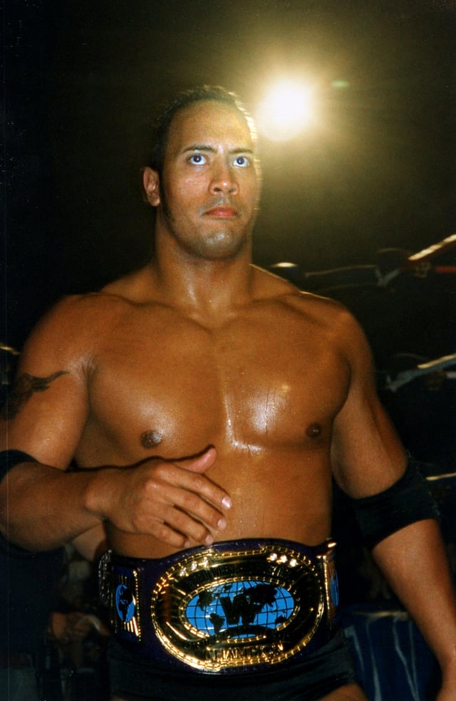 The Rock won his second Intercontinental Championship as a member of the Nation of Domination