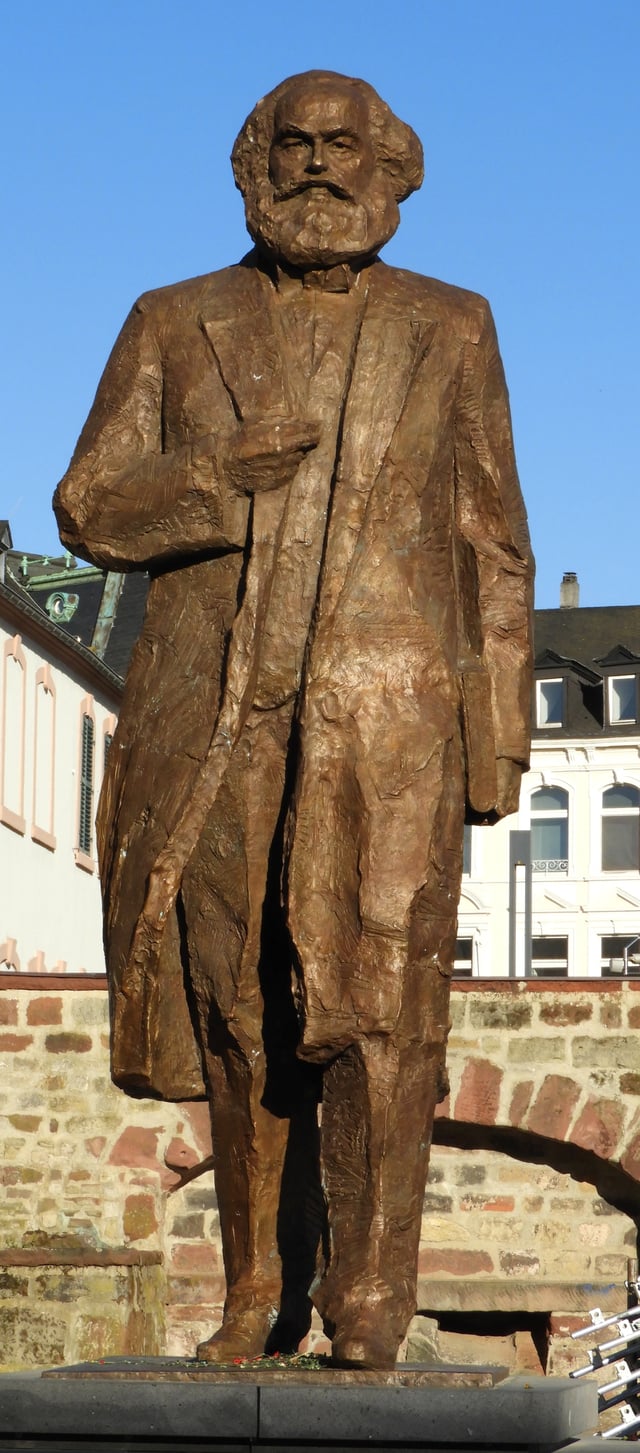 Karl Marx statue in Trier, Germany