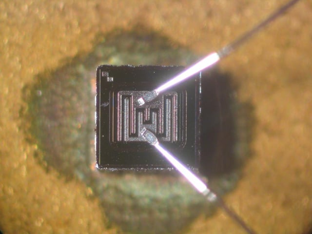A bipolar junction transistor.