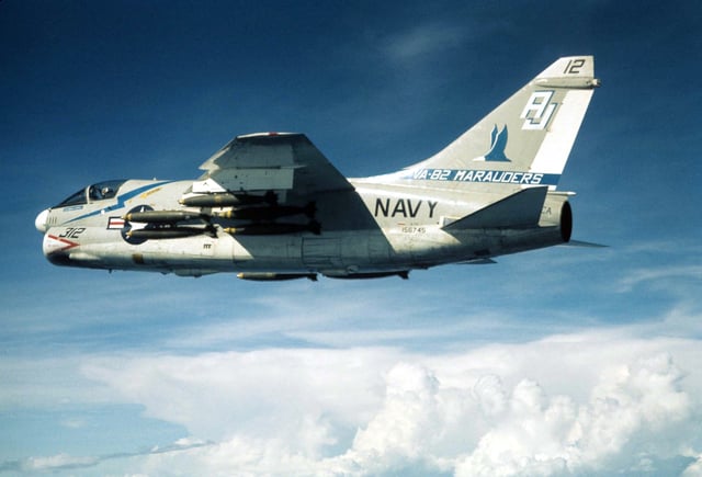 A-7C of VA-82 operating in SE Asia.