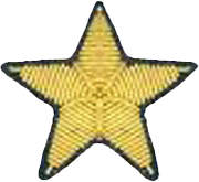 Confederate Army Major insignia