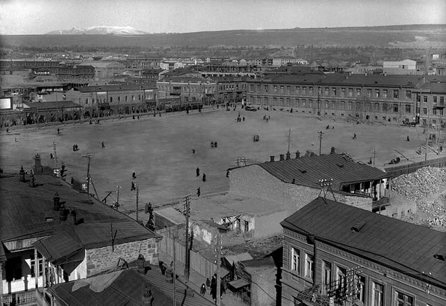 The Main Square of Yerevan, 1916