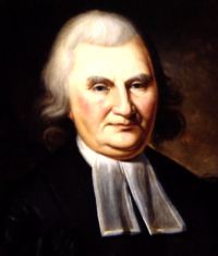 John Witherspoon, President of the College (1768-94), signer of the Declaration of Independence