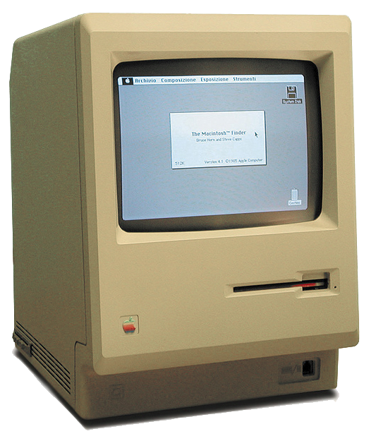 Macintosh 128K, the first Macintosh (1984)