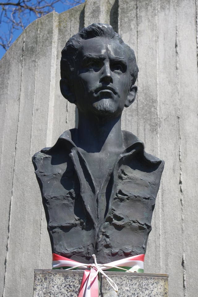 Sándor Petőfi memorial in Tarnów