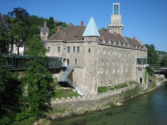 The Neo-Gothic Rothschildschloss, Waidhofen