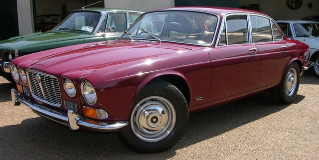 The XJ6, regarded by many as the definitive Jaguar saloon