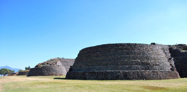 Yacata pyramids of Tzintzuntzan