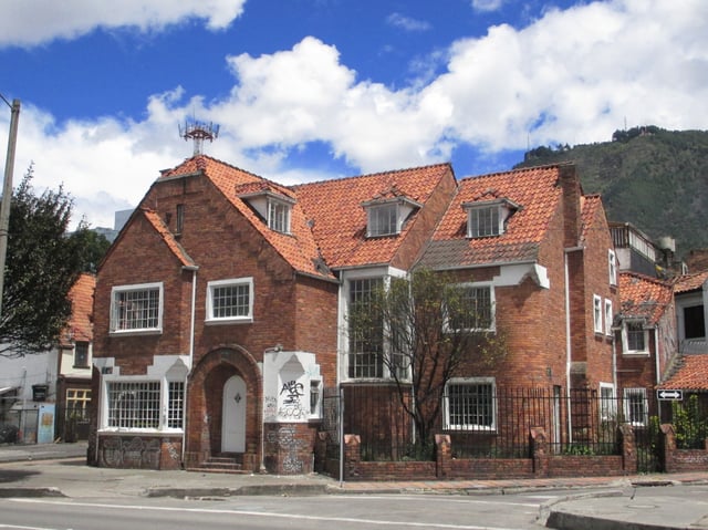 An old house in the Teusaquillo locality, near downtown Bogotá (Estrato 4)