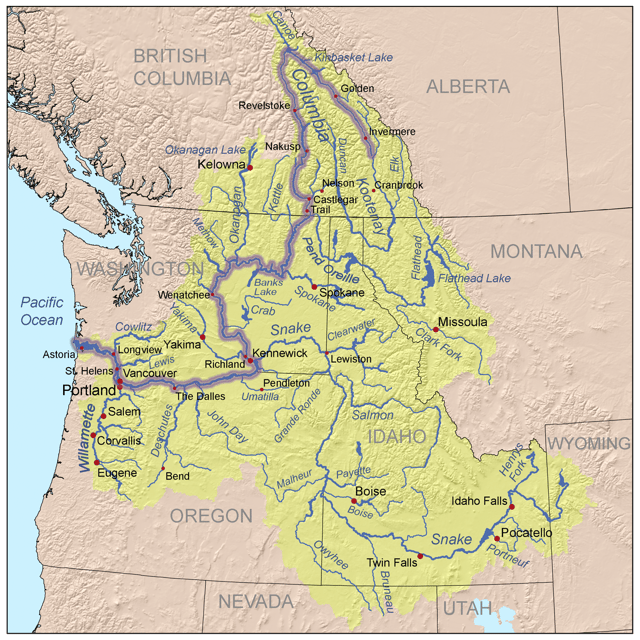 The Columbia River Basin