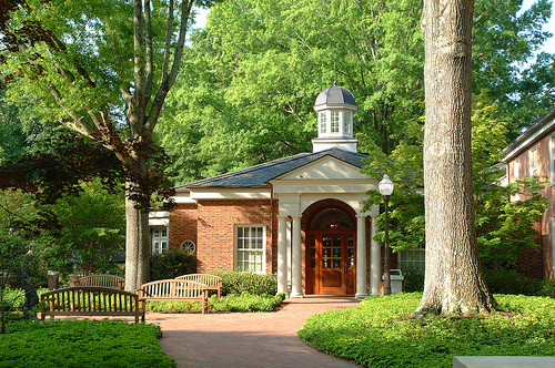 Furman University's Hartness Welcome Center, Office of Admissions and Financial Aid