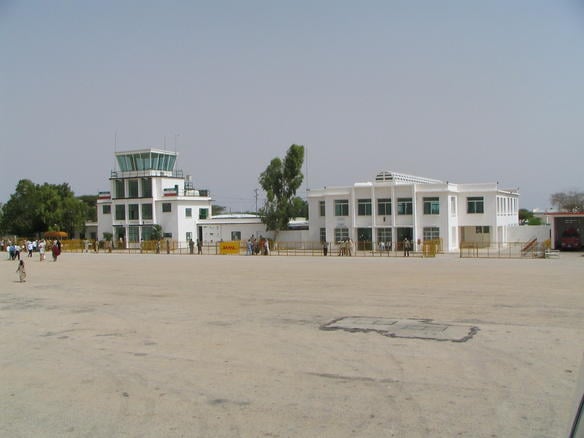 The Hargeisa International Airport in Hargeisa.
