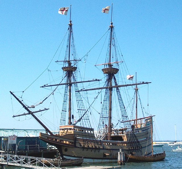 The Mayflower II, located in Plymouth Harbor, is considered to be a faithful replica of the original Mayflower.