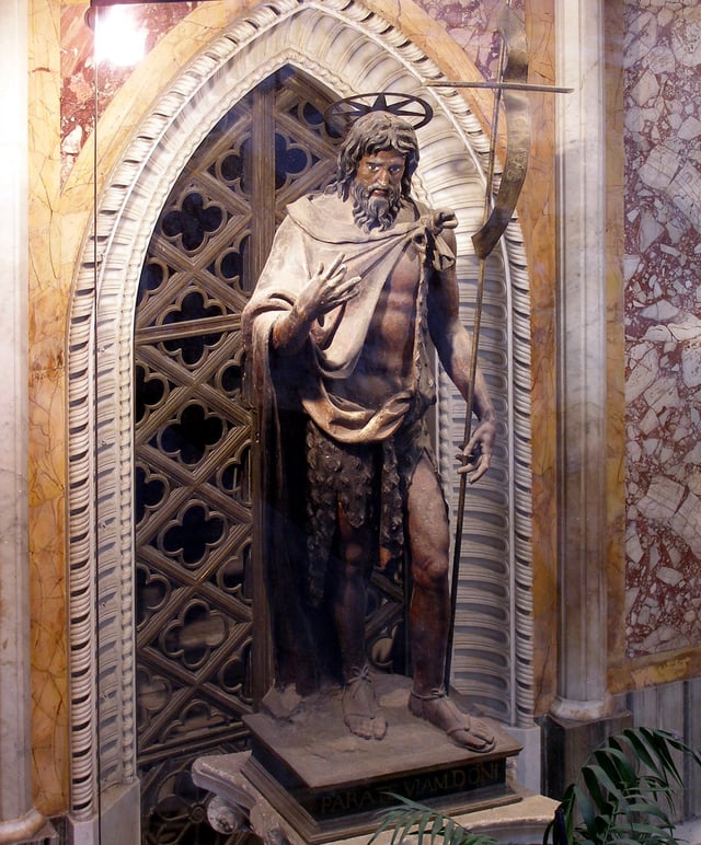 John the Baptist, Archbasilica of Saint John Lateran, Rome