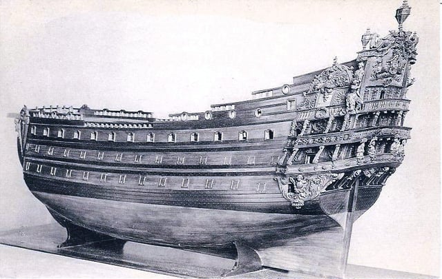 French warship Soleil Royal