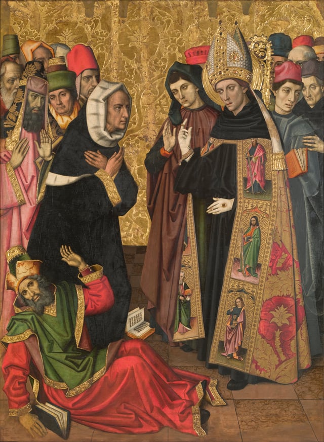 Saint Augustine Disputing with the Heretics painting by Vergós Group