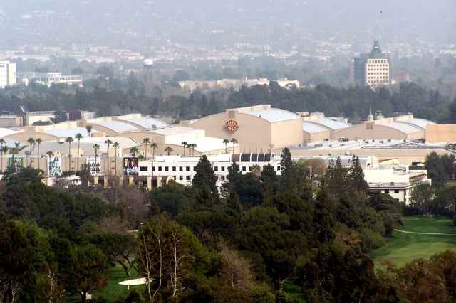 Warner Brothers Studios in the San Fernando Valley