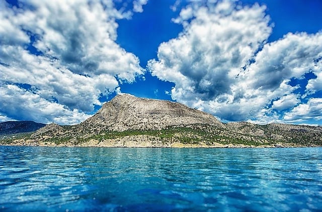 The bay of Sudak, Crimea