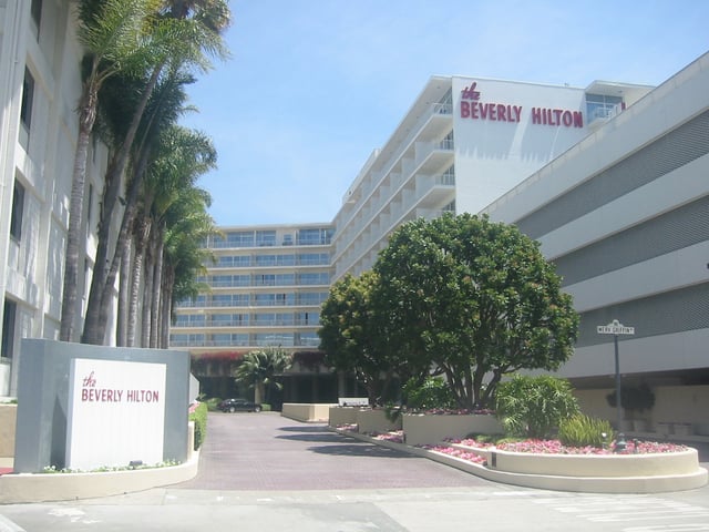 The Beverly Hilton in Beverly Hills