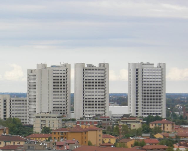 Fiera District, seat of the regional government of Emilia-Romagna.